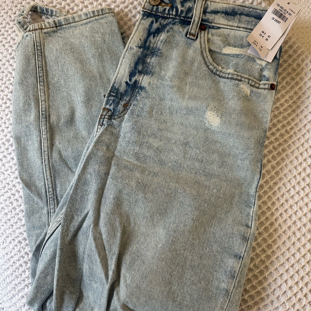 Abercrombie & Fitch Light Blue High Rise Women's Jeans